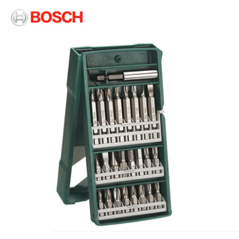 Комплект головки Bosch состоит из 11 наборов с 25 винтами 1 поперечной шестигранной