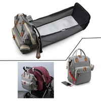 backpack for baby nappy sleeping portable crib travel bed childrens handbag changing stroller women maternity diaper bag