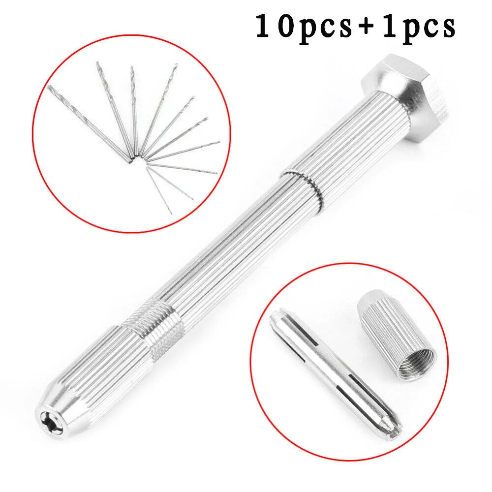 

1*Portable Mini HSS Drill Bits 0.5-2mm Hand Model Craft Tools Bits Light Weight