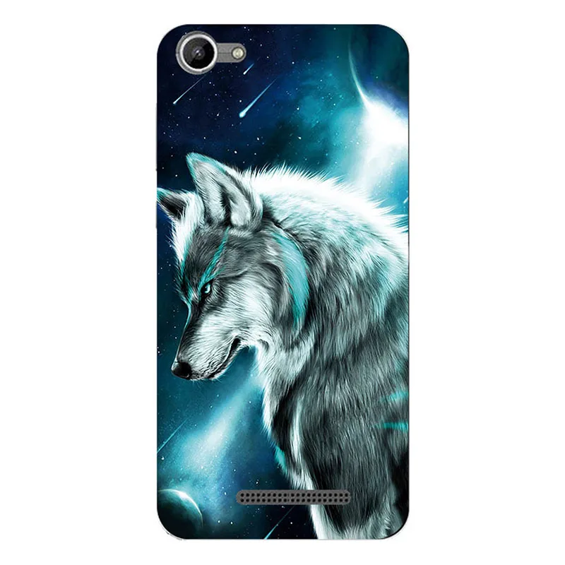 Силиконовый Печатный чехол для телефона Wiko lenny 2 II Чехлы мягкие из кожи TPU на