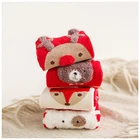 Зимние рождественские носки с Новым годом, Рождественский Декор для дома, Рождественское украшение, рождественский подарок, рождественский Рождественский Костюм