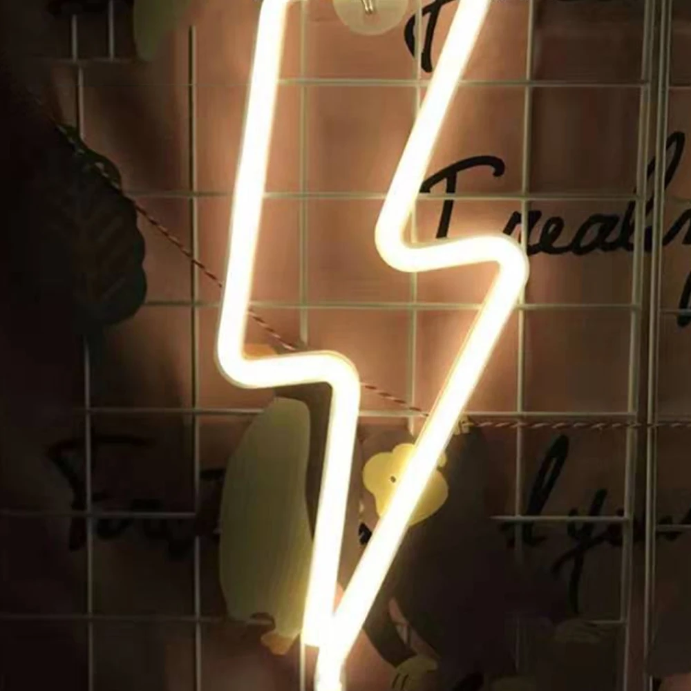 Светодиодный домашний неоновый светильник в форме Нита градиентный с USB