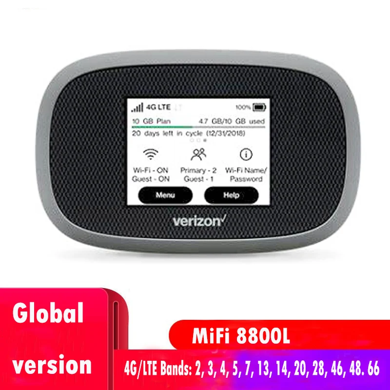 MiFi 8800L Verizon Jetpack MiFi8800l Insee Go 5 ГГц Mifi 4g Lte CAT9 карманный 3g Wi fi роутер с sim роутером модем