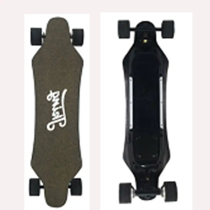 

Electric Skateboard With Wireless Remote Control, 450W*2, Max 24.9 MPH, 8 Layers Maple E-Skateboard, 4 Speed Adjustment Fo