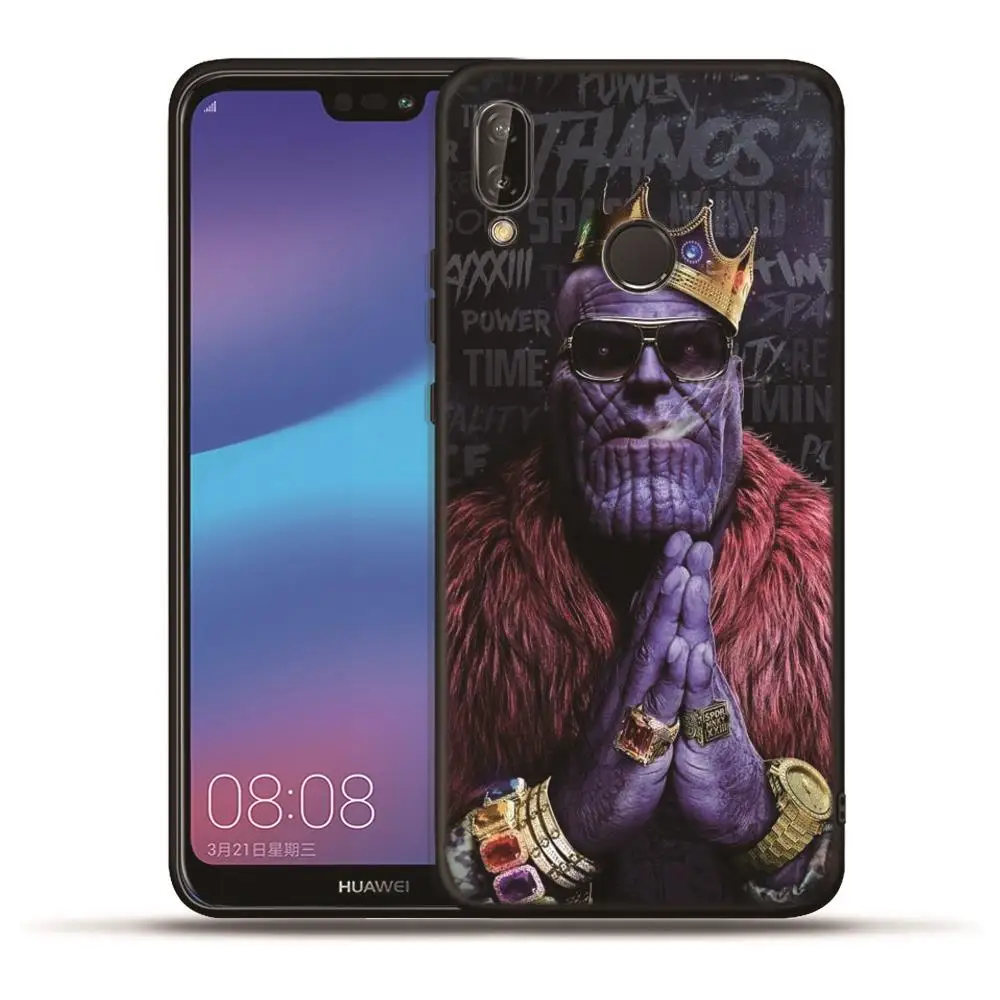 Классный с принтами "Marvel", "Мстители", Groot для huawei P20 P30 Коврики 10 20 Honor 8X 8C 8 9 10 20 Lite 7A Pro вид V20 чехол Чехол-футляр
