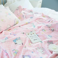 200cm kt cat plush blanket large size blanket bed sofa air air conditioning blanket wedding bedding baby blanket room decoration
