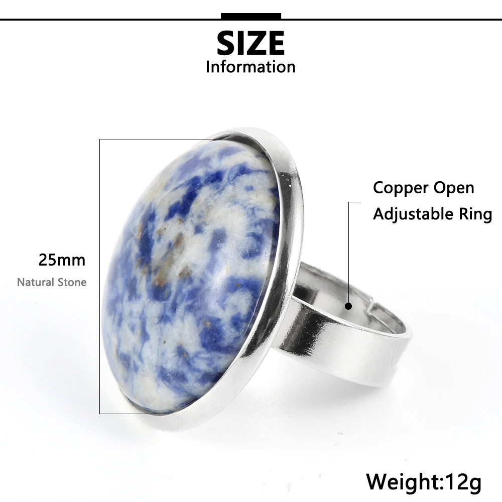 Женские и мужские бирюзовые кольца с драгоценными камнями из натурального камня