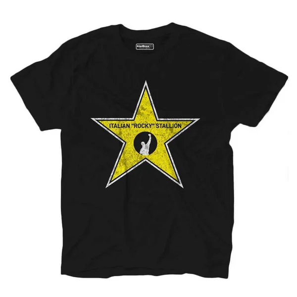 

OFFER Outlet Movie T-SHIRT CULT MOVIE Walk of Fame Rocky Italian Stallion Boxing