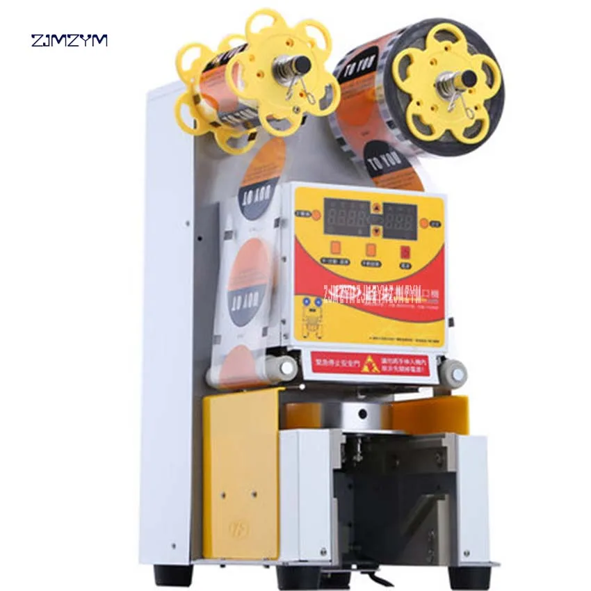 Автоматический упаковщик контейнеров для чая сока чашек пластиковая пленка