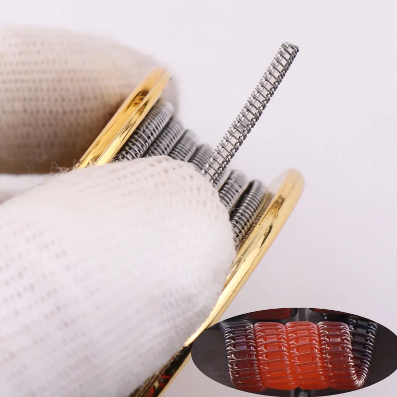XFKM 5 м/рулон A1 Juggernaut fused Clapton Шокированный провод taiji для RDA RBA перестраиваемые