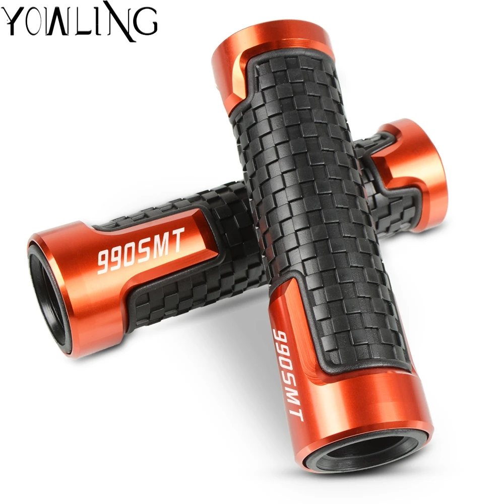 

7/8'' 22MM Motorcycle Accessories handle grips FOR 990 SMT 2009 2010 2011 2012 2013 2014 2015 Motorbike handlebar grip ends