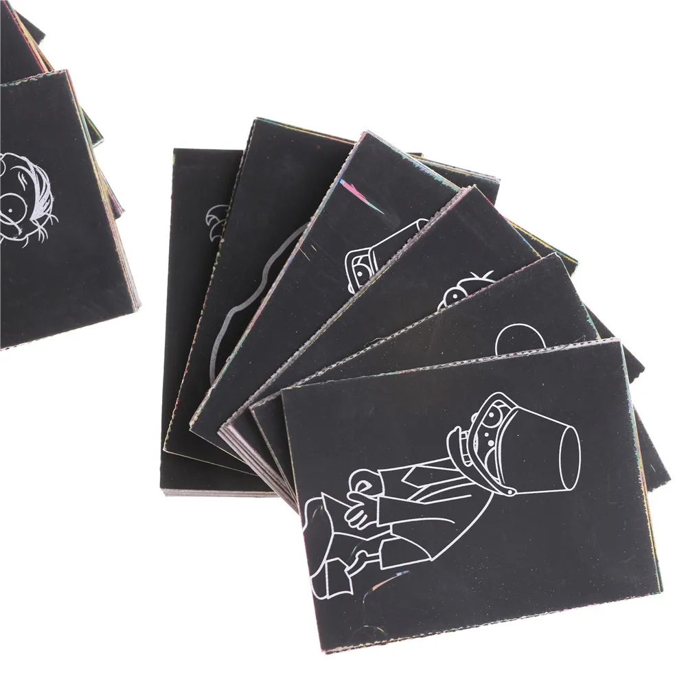 8 листов/упаковка картина детский набор для рисования скретч бумага красочная