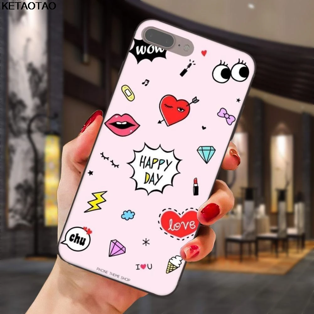 KETAOTAO Модный чехол Chiara Ferragni Eyes для samsung galaxy S4 S5 S6 S7 S8 S9 S10 edge Note чехол из мягкого ТПУ резины силикона - Цвет: Синий