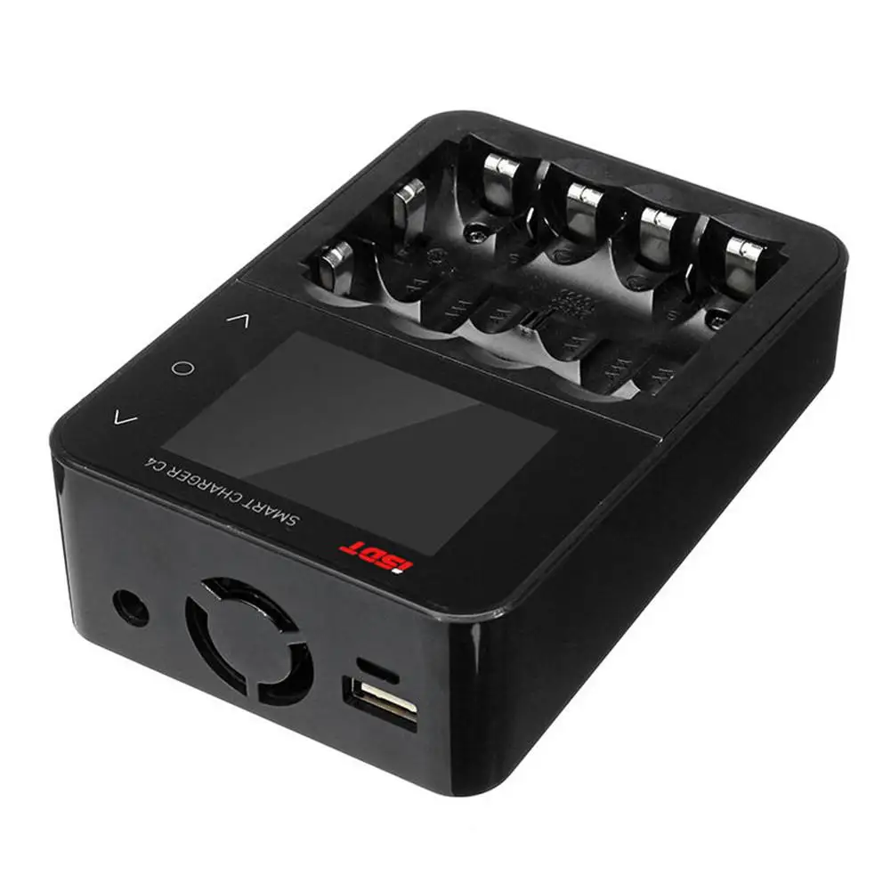 Зарядное устройство с сенсорным экраном rccity ISDT C4 8A зарядное USB выходом для