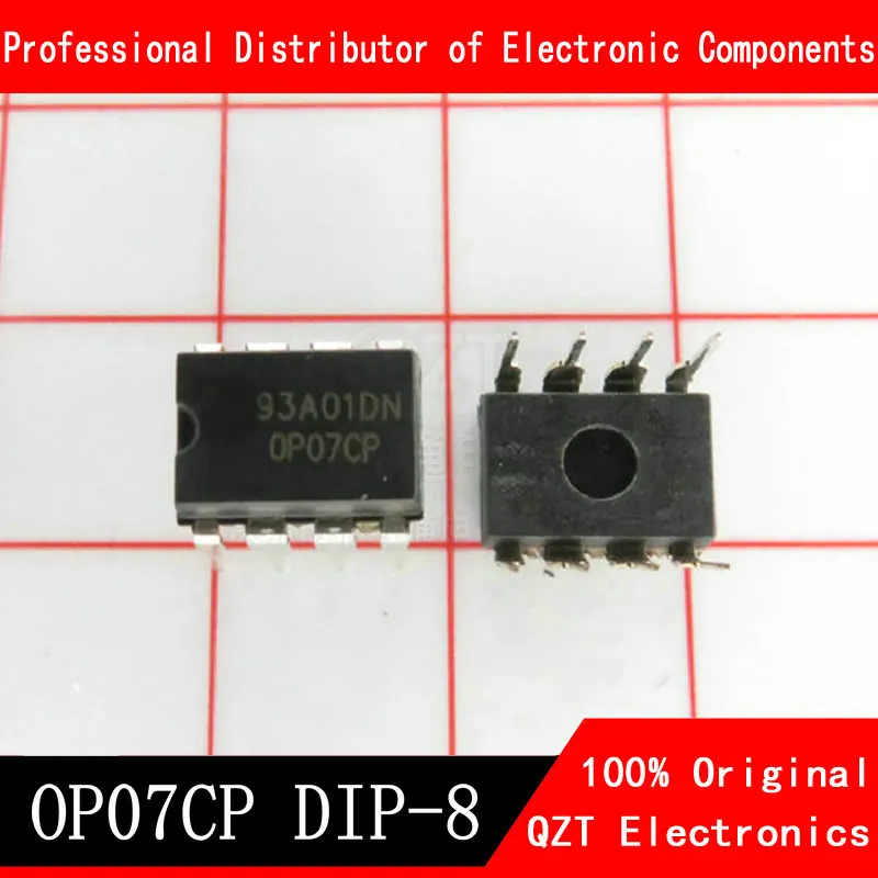 OP07CP DIP8 OP07 DIP-8 новый и