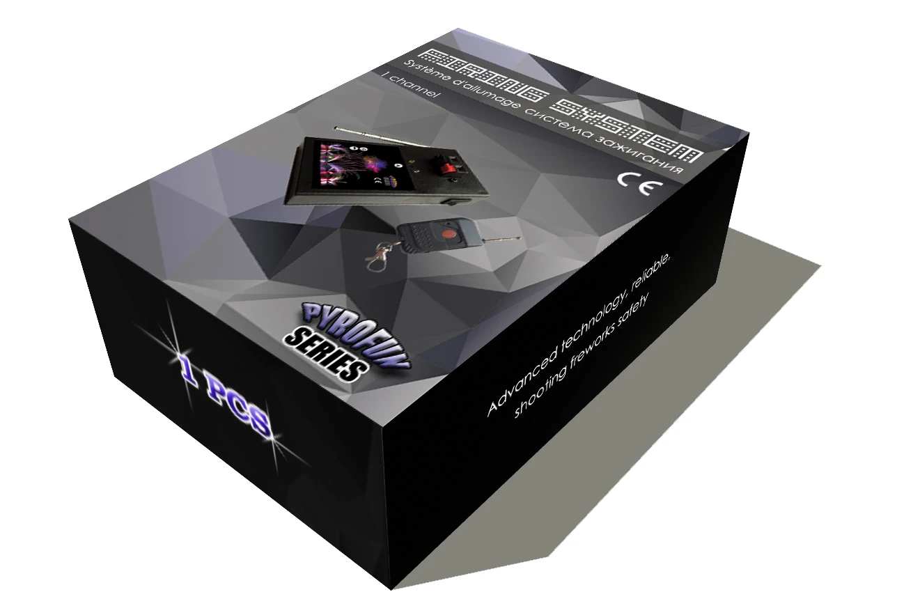 Беспроводной пульт дистанционного управления 2 канала система стрельбы