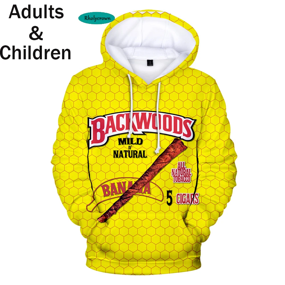 

Popular 3D BACKWOODS Hoodies Men Sweatshirts Women New Autumn Hip Hop Kids Hoodie Fashion Boys Girls Casual 3D Pullovers