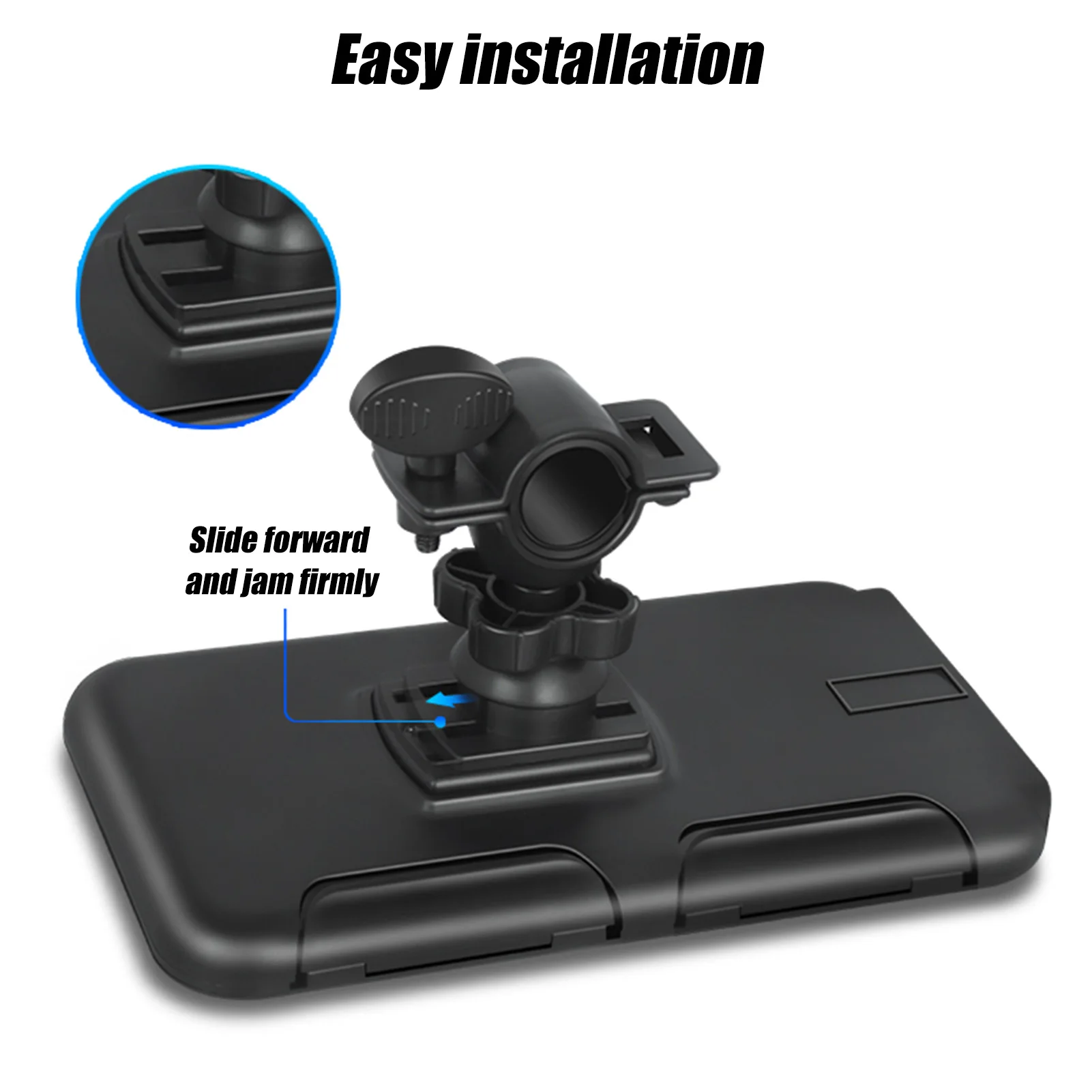 

Waterproof Motorcycle Phone Holder Moto Bike Handlebar Stand Mount Scooter Motorbike Waterproof Bag Telephone CellPhone Support