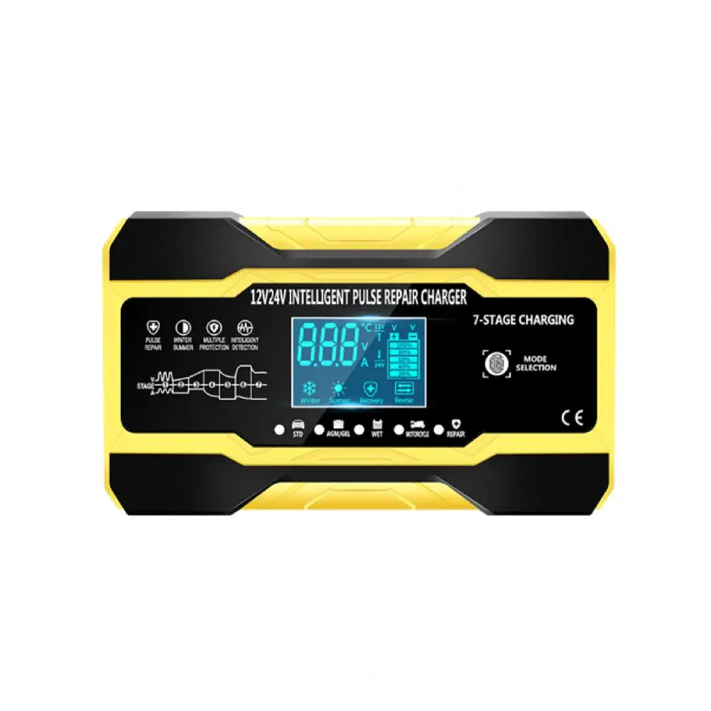 Battery Charger Energy-saving Multiple Protection Easy to Use 180W LCD Display Automatic for Automobile |