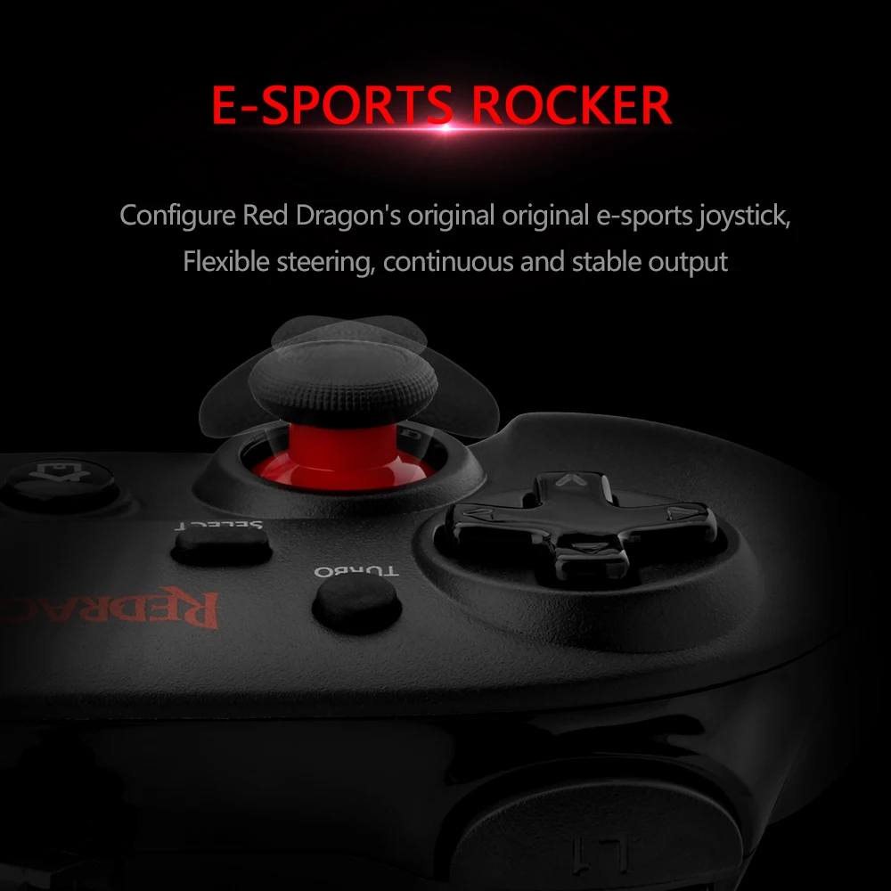 Redragon SATURN G807 геймпад проводной игровой контроллер джойстик двойной вибрации