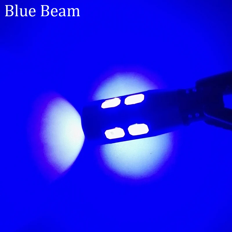 ECAHAYAKU 10 шт. 5 Вт T10 10SMD 5630 Светодиодная лампа автомобильные Габаритные фонари W5W 501