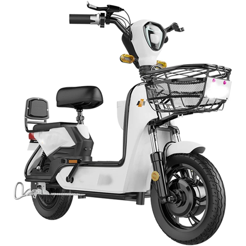 Beste Elektrische Fiets Twee Rondes Van Lopen Fiets Kleine Mannen En Vrouwen