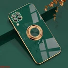 Чехол для Huawei P40 Lite Pro, P40Lite, P40Pro, P 40, магнитный, с кольцом-подставкой