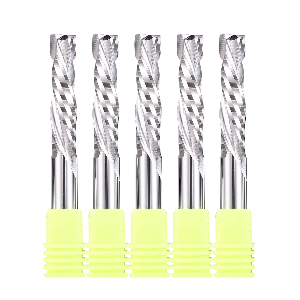 値段 CNC工作機械用の2つのフルートを備えたプラスチック製CNCフライス盤用の切断機,10個,8x35x70l