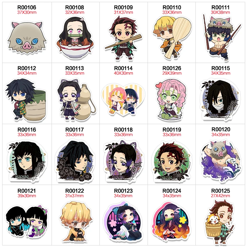 30 шт. плоская полимерная японская мультяшная печать сделай сам милые аксессуары