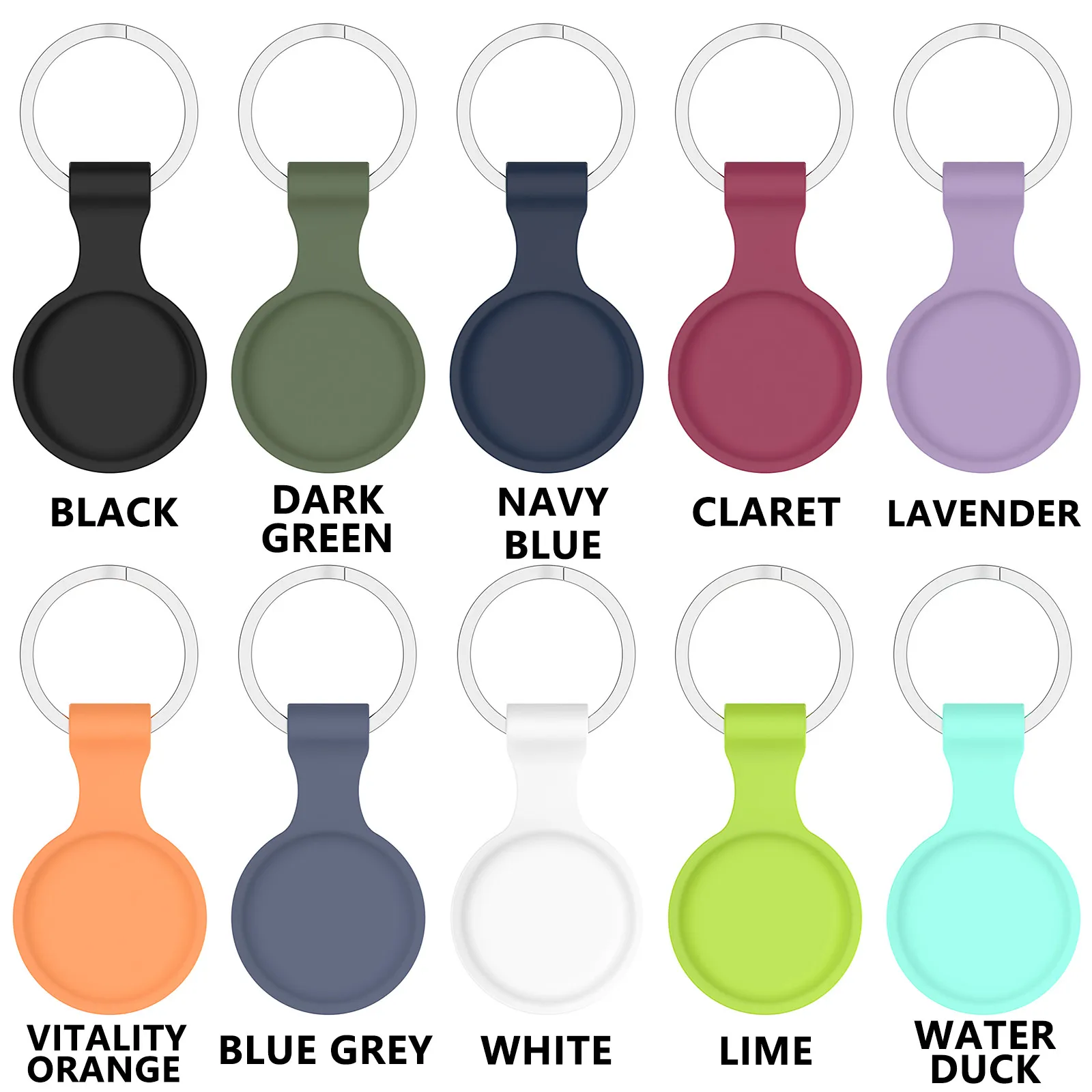 

For Airtag Accessories Carry Case Protective Skin Cover For Apple Airtags Bluetooth Wireless Tracker Protector Shell Cases50