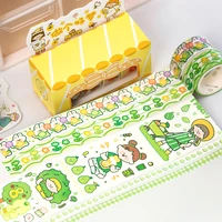 5pcsbox daily life funny girls kawaii washi tape adhesive tape diy scrapbooking sticker label japanese masking tapes