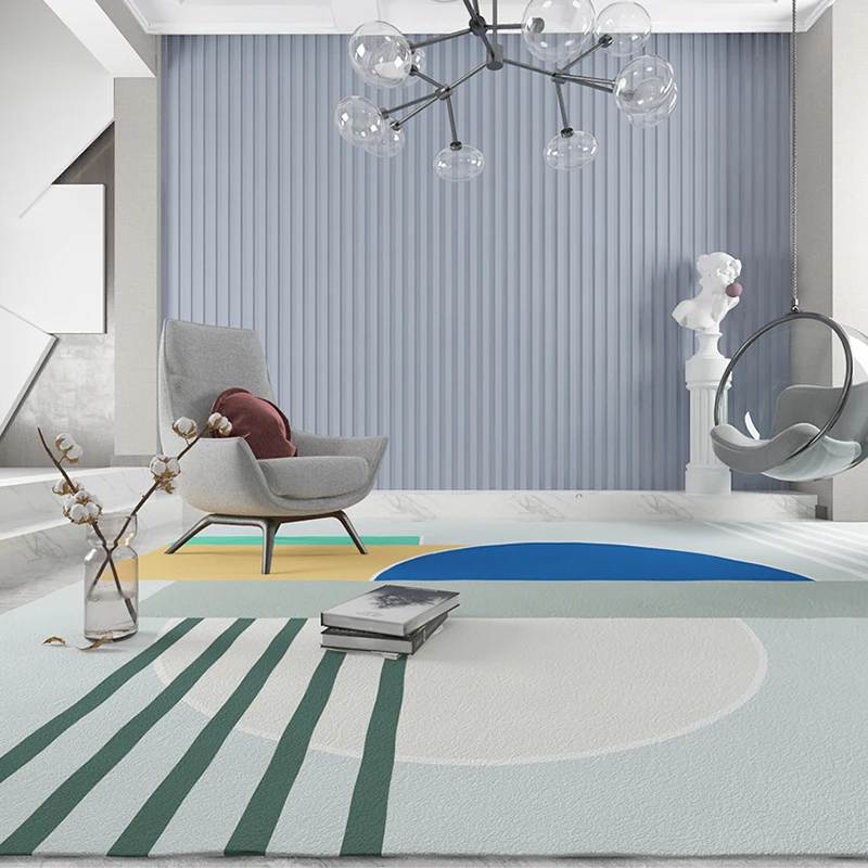 

Light Luxury Living Room Carpet Modern Home Fluffy Carpets for Bedroom Shaggy Area Rug Soft Tatami Floor Mat Nordic Rugs Carpet