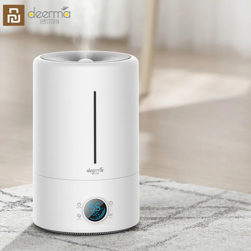 The new Deerma Humidifier UV lamp purification Air Bedroom Office 12H Timing Purifying Touch Version | Бытовая техника