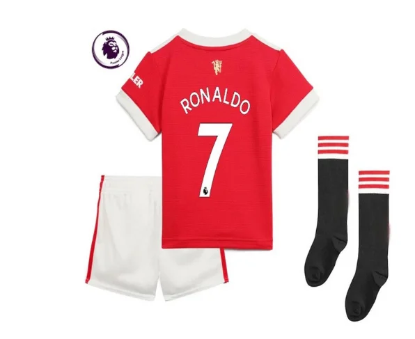 

Fast shipping 2021 2022 7 Ronaldo SANCHO United Best quality kids kit+socks home away 3RD 21-22 Manchester shirt