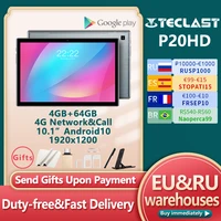 teclast p20hd tablet newest android 10 tablets pc 4g lte 10 1 inch 4gb ram 64gb rom sc9863a octa core tabletas 1920x1200 gps