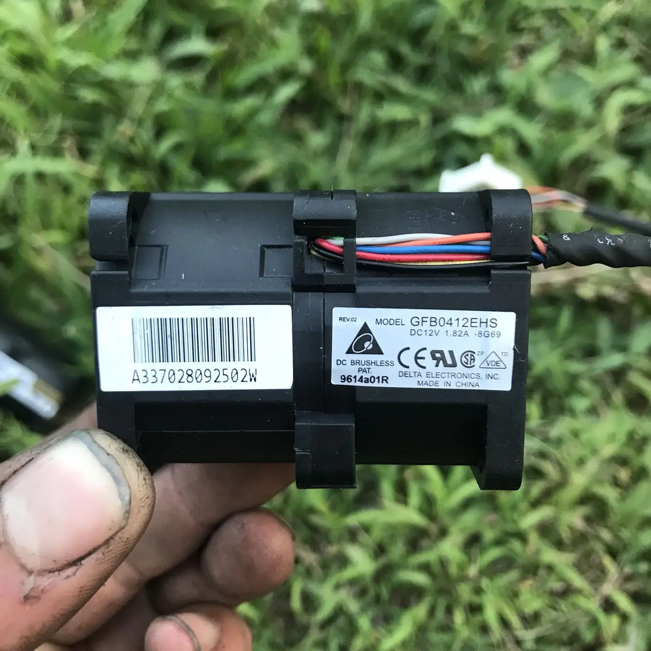Для Delta GFB0412EHS 4056 4 см 12V 1.82A сервера двойной мотор вентилятора|Кулеры и системы