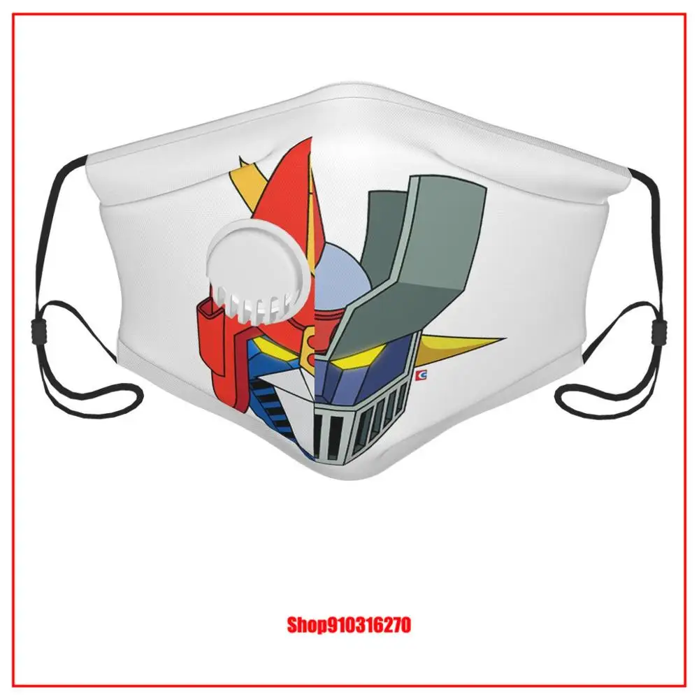 Пылезащитная маска для рта Voltes V Mazinger Z маски защиты микробов взрослых милая лица