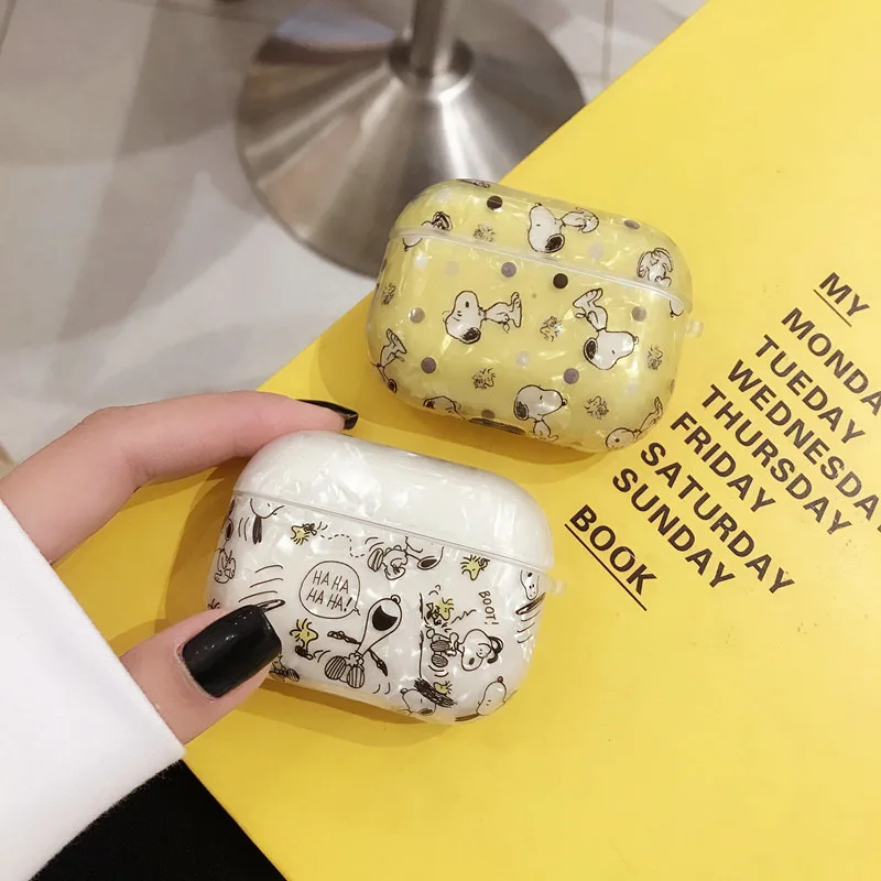 Bluetooth наушники чехол для Airpods Pro Чехол с милой Защитная крышка мультфильм мягкий