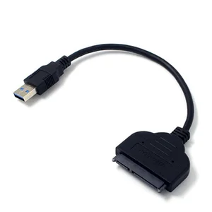 USB3.0 Easy Drive Cable SATA Turn USB Transfer Adapter 7+15pin 2.5 Inch SSD Hard Drive Expansion Cable Expanding Connector