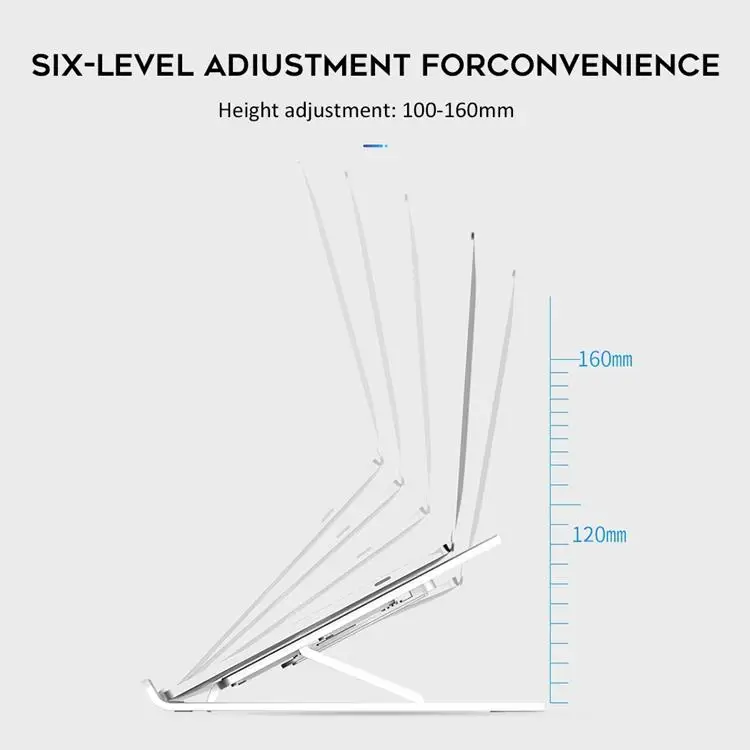 Регулируемая Портативная подставка для планшета ноутбука складная MacBook/ HP/