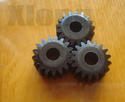 

3PCS 0.8M 17 Teeth / Inner Hole 5mm / Steel Gear / 5mm Inner Hole / Motor Gear
