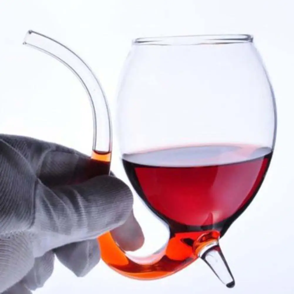 1 Новинка дьявол бокал для вина водка виски чашки с питьевой трубой соломы