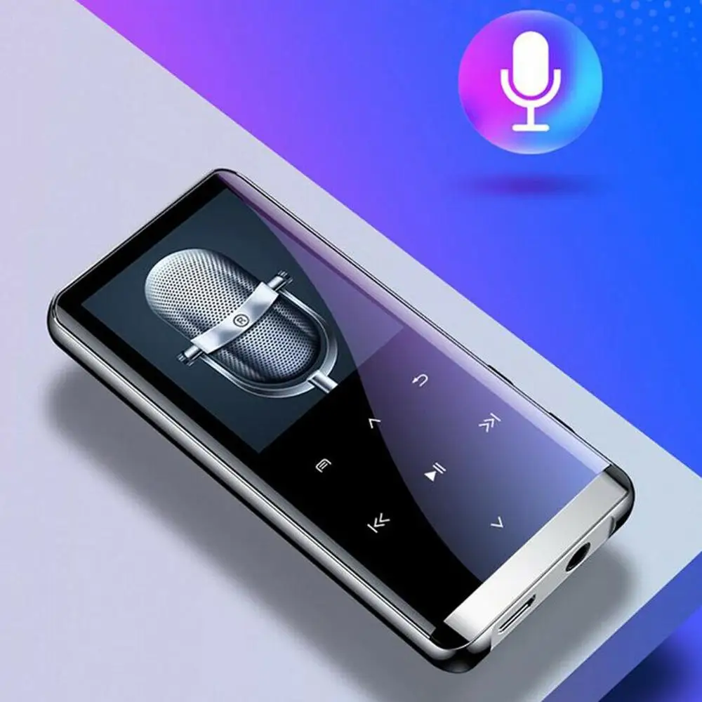 MP3 плеер с поддержкой Bluetooth 4 2 16 ГБ FM радио Hi Fi MP4 музыкальный проигрыватель
