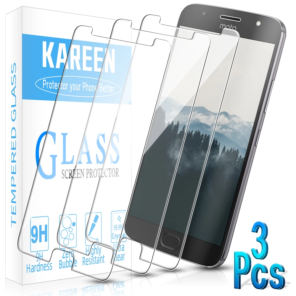 Закаленное стекло для защиты экрана Moto X4 X5 G8 G5 S Plus G4 G3 One Vision Action Play G Fast Pro E 2020 Power