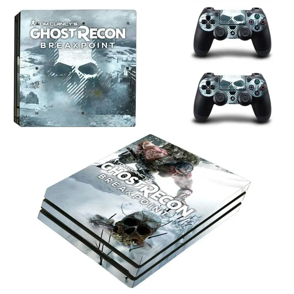 Tom Clancy’s Ghost Recon: Breakpoint PS4 Pro Sticker Play station 4 Skin For PlayStation Console &amp Controller | Электроника