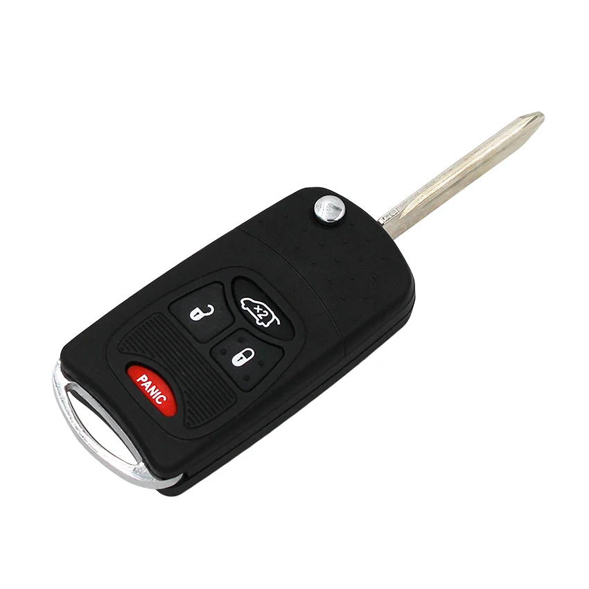 3 + 1/4 кнопки чехол для дистанционного ключа флип кейс брелок кармашек Chrysler 200 PT