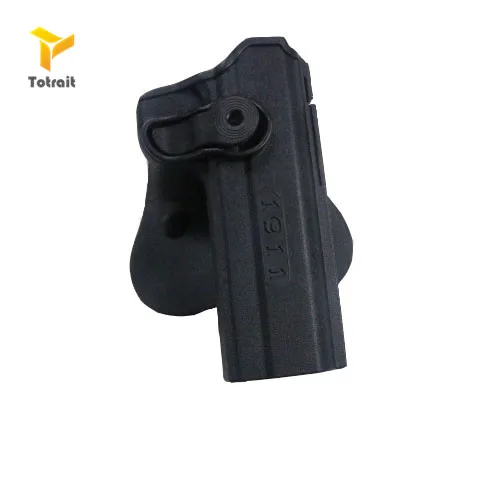 Кобура для пистолета HANWILD IMI 1911 с мешочком магазина черный Койот Полимерная Roto Colt