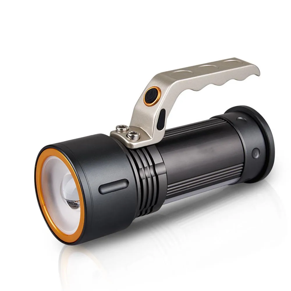 Hardlight водонепроницаемый масштабируемый Q5 LED Дальний 500 м 18650 аккумулятор зарядка