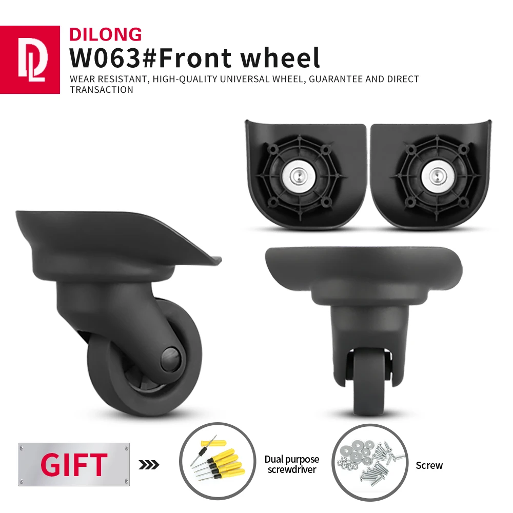 

DILONG Samsonite Wheels trolley luggage universal wheel and screw accessories maintenance actual castor