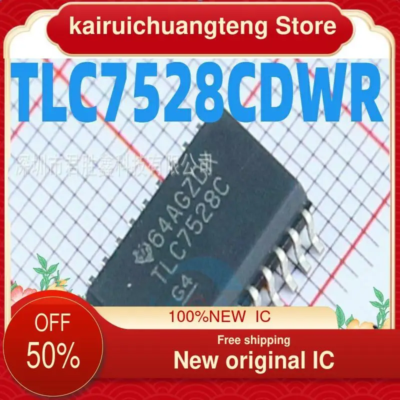 

(1 шт.) TLC7528 TLC7528C TLC7528CDWR TLC7528IDWR SOP-20 новый оригинальный IC